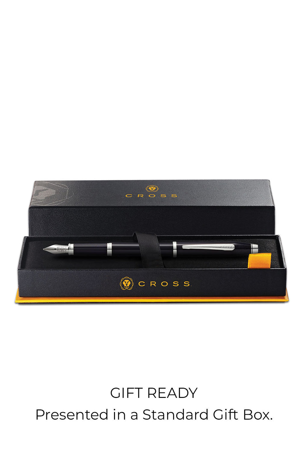Century® II Black Lacquer Fine Nib Fountain Pen