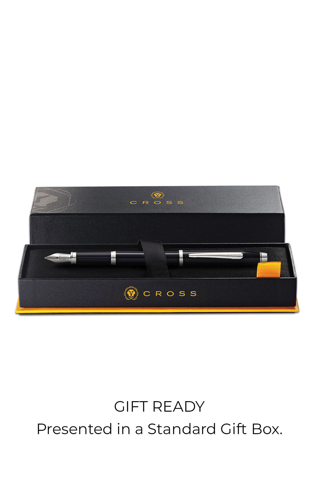 Century® II Black Lacquer Fine Nib Fountain Pen