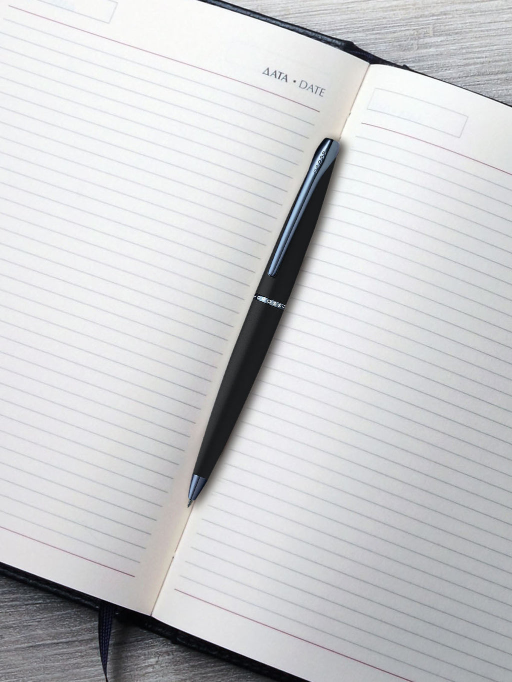 ATX® Basalt Black with Blue PVD Ballpoint Pen