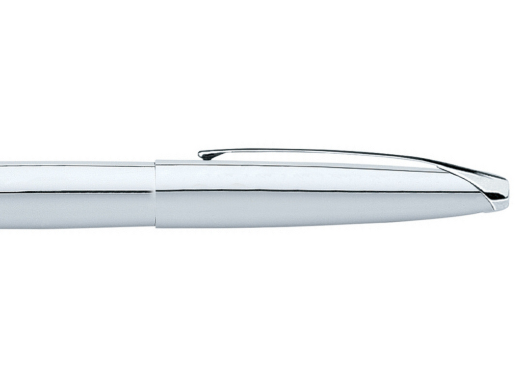 ATX® Pure Chrome Stainless Steel Extra Fine Nib Fountain Pen