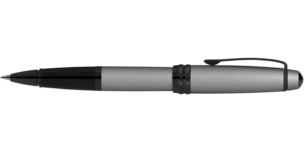 Bailey™ Matte Gray Lacquer Rollerball Pen