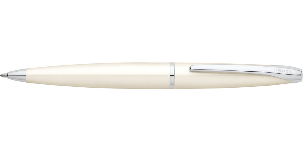 ATX® Pearlescent White Lacquer Ballpoint Pen