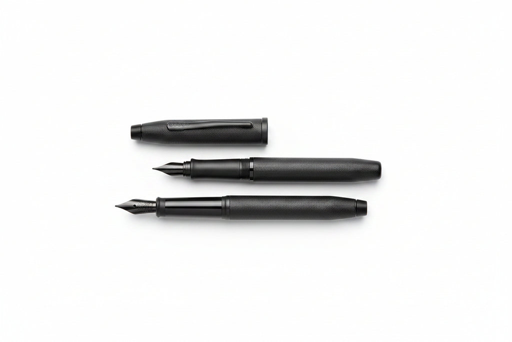 Century® II Black PVD Micro-knurl Fine Nib Fountain Pen