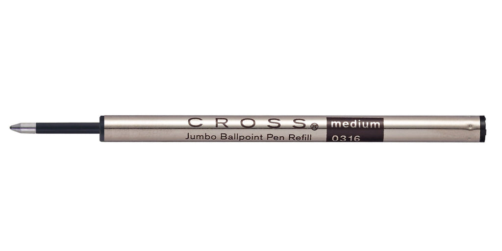 Selectip® Jumbo Ballpoint Pen Refill - Black - Medium - Single Pack