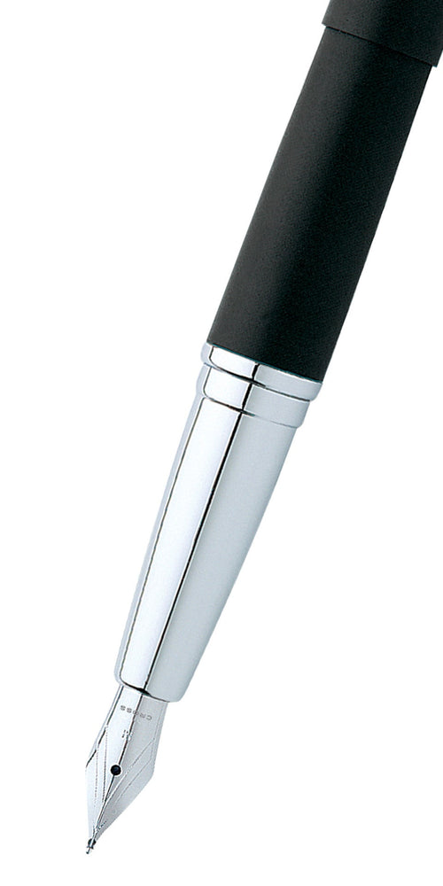 ATX® Basalt Black Stainless Steel Fine Nib Fountain Pen