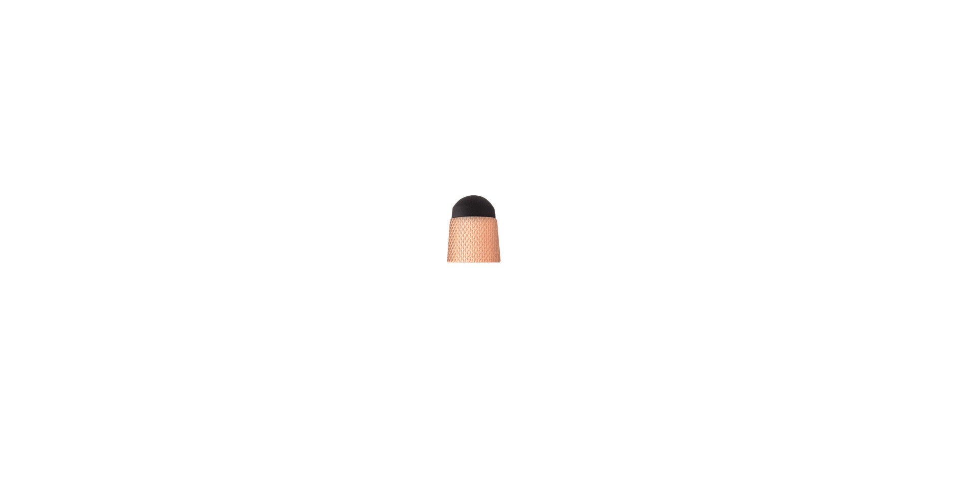 Tech3+™ Stylus Top Accessory - Brushed Rose-Gold PVD