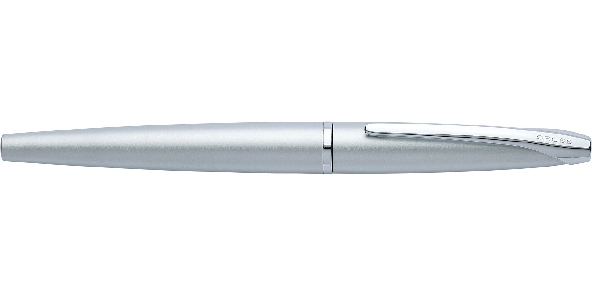 ATX® Pure Chrome Stainless Steel Extra Fine Nib Fountain Pen