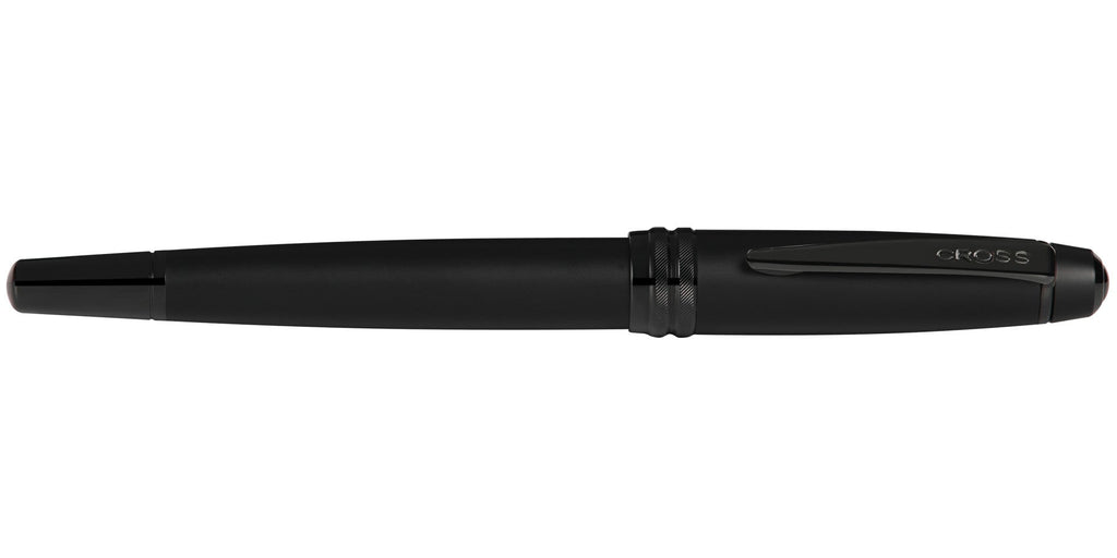 Bailey™ Matte Black Lacquer Rollerball Pen