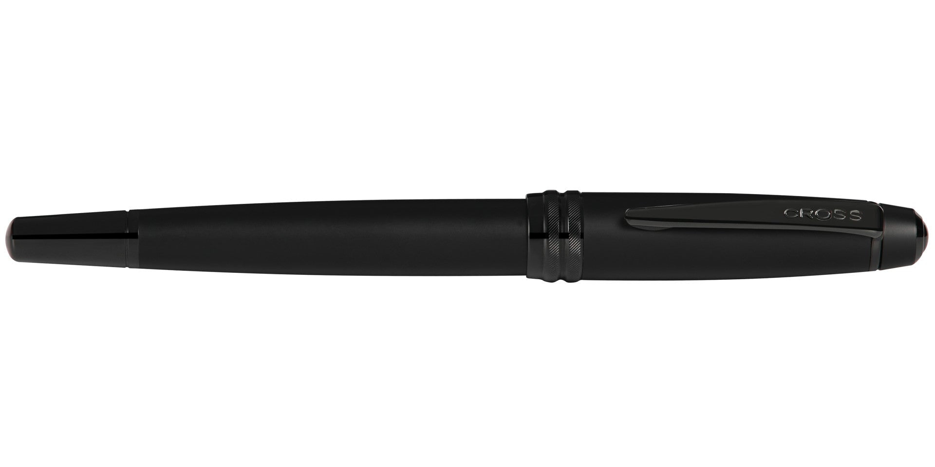 Bailey™ Matte Black Lacquer Rollerball Pen